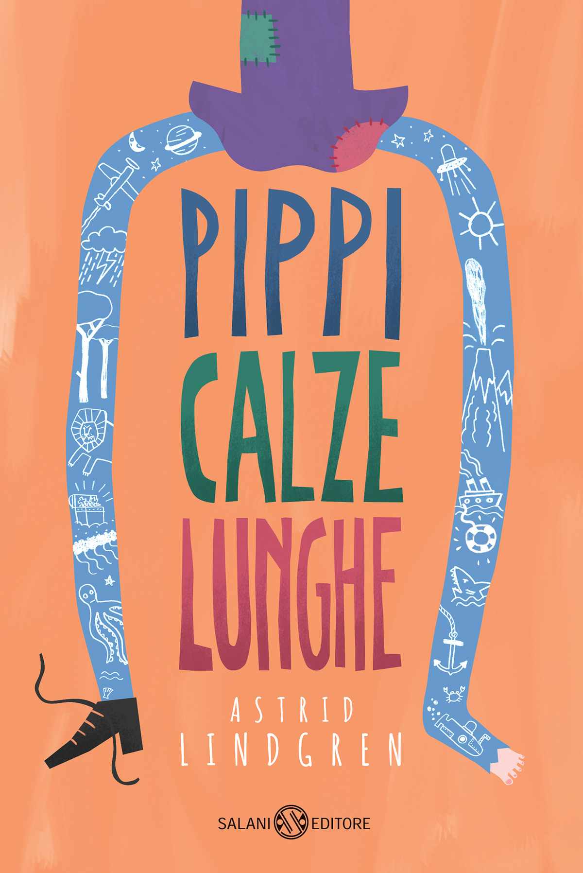 pippi calzelunghe   contest Cover Book Salani Editore CONCORSO illustrazione Astrid Lindgren