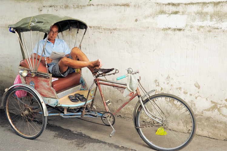Thailand  chiang mai rickshaws