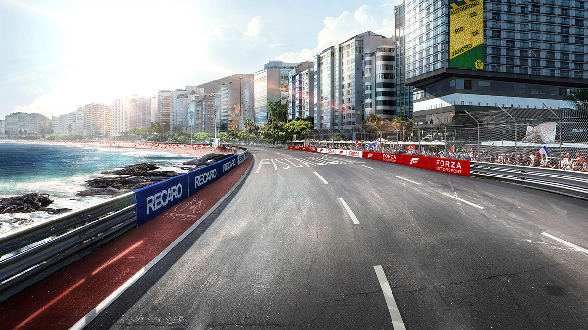 Forza 6 concept art Rio de Janeiro xbox one