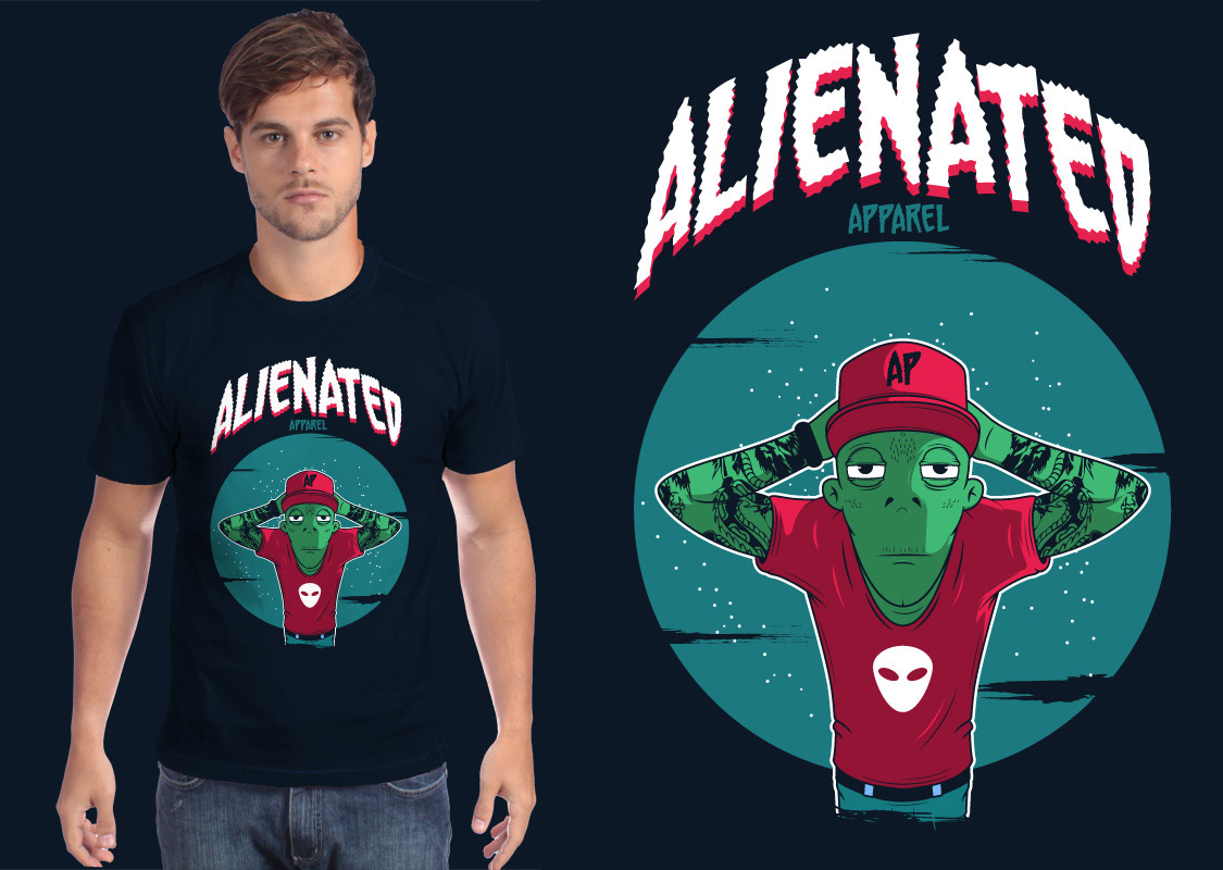 random contest color shirt alien pig Food  Clothing design illustrated medusa Games video gamese video hear