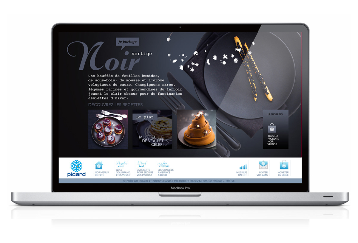 Food  Webdesign Website