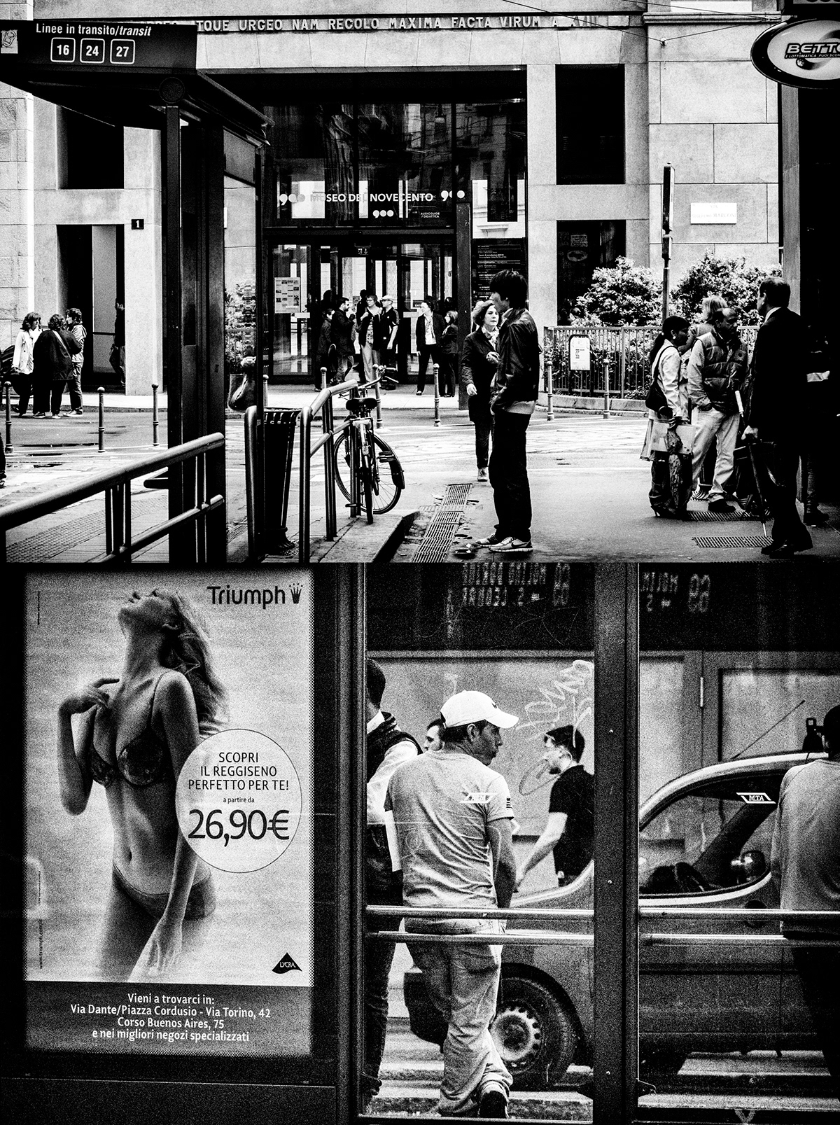 black and white street photography