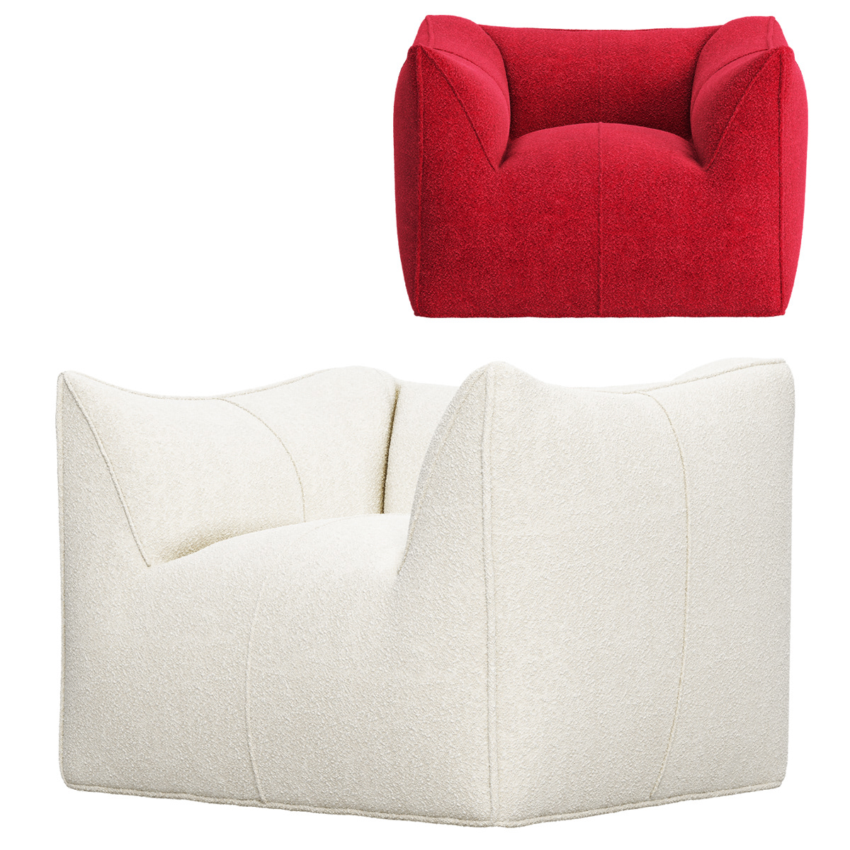 3ds max Render visualization 3D interior design  modern furniture design