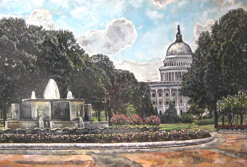 Capitol Paintings  Capitol Dome 
