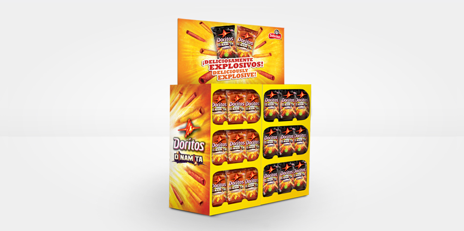 Frito Lay sabritas pakaging empaque pop OOH billboard Weekender