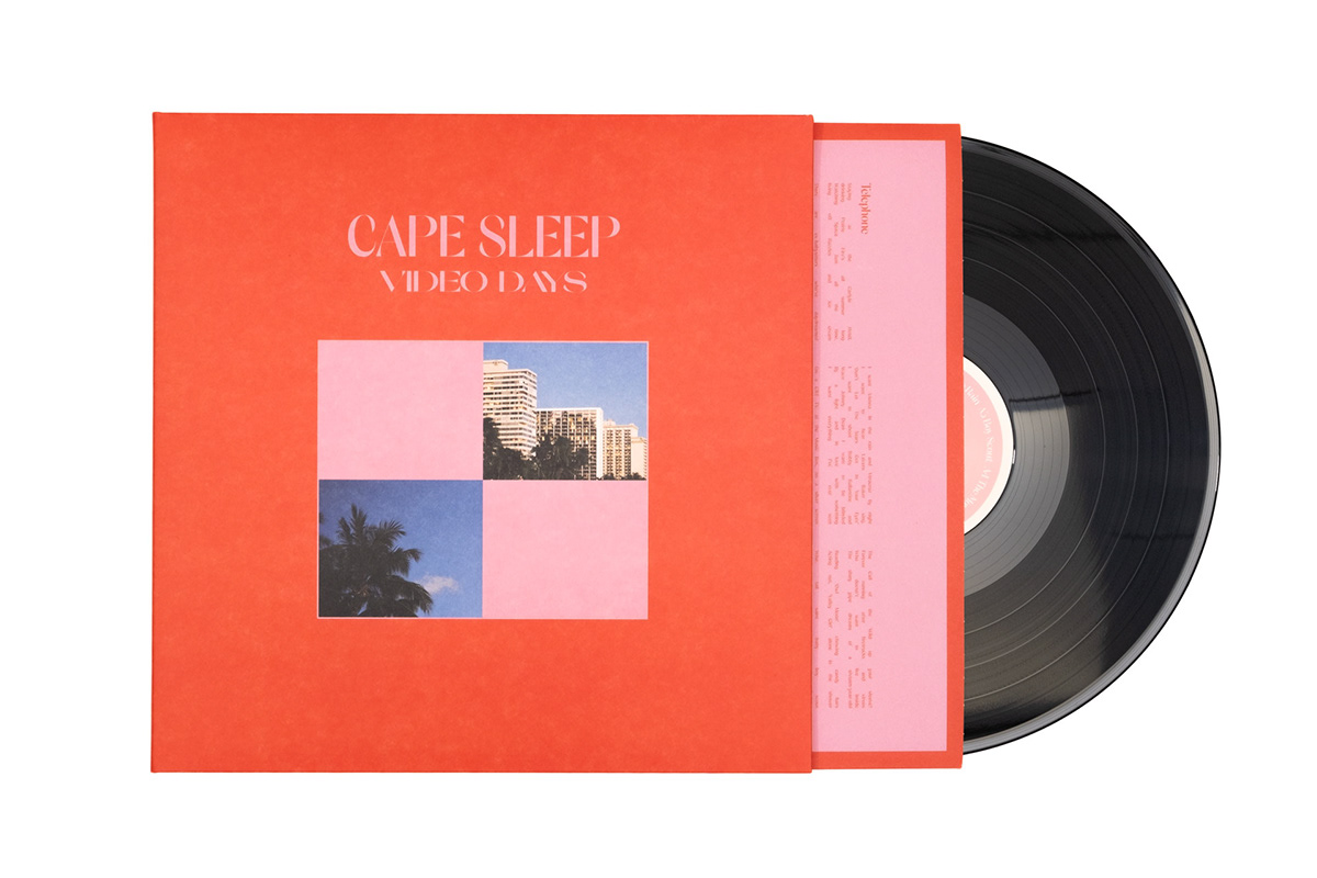 record record cover music indie rock cd dreamy indie Travel Packaging design
