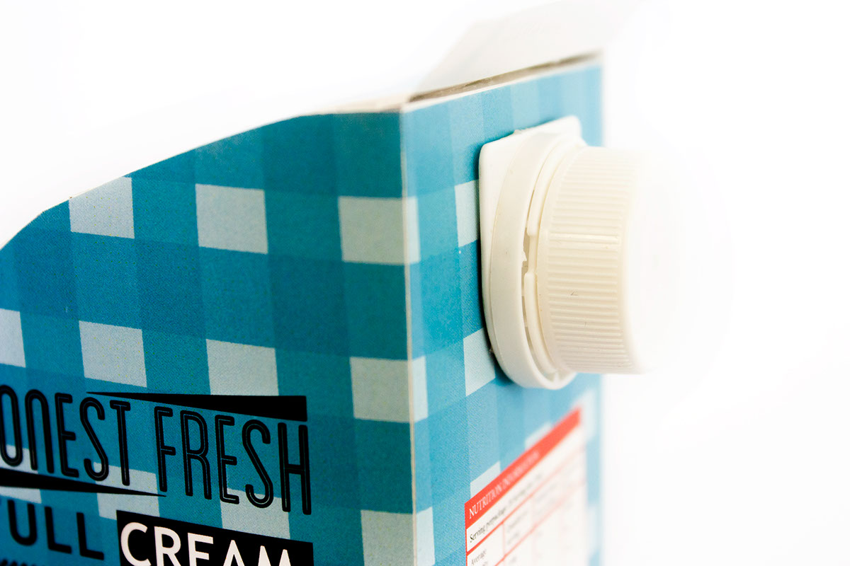 box cream meadow fresh FFCG milk carton print type bottle