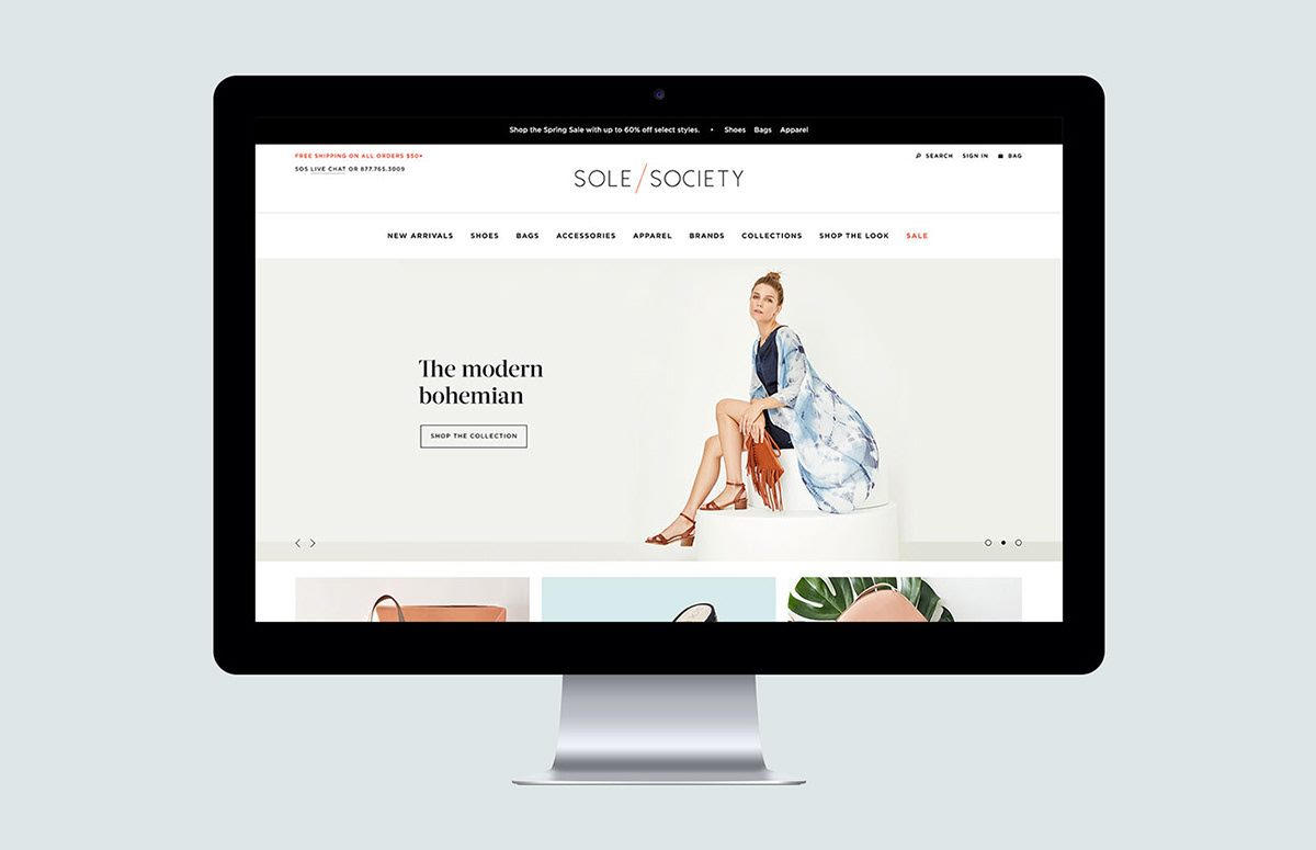 Ecommerce Fashion  Website Design