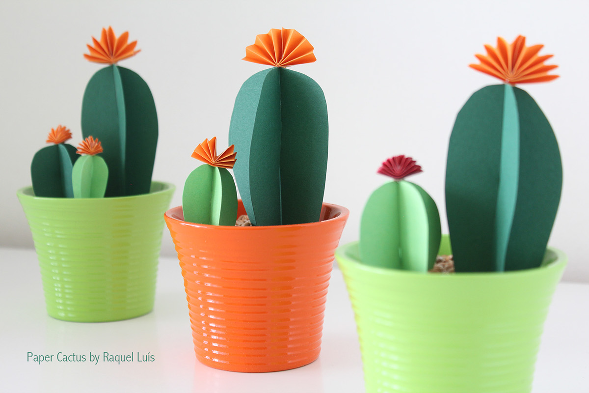 Paper Cactus Garden on Behance