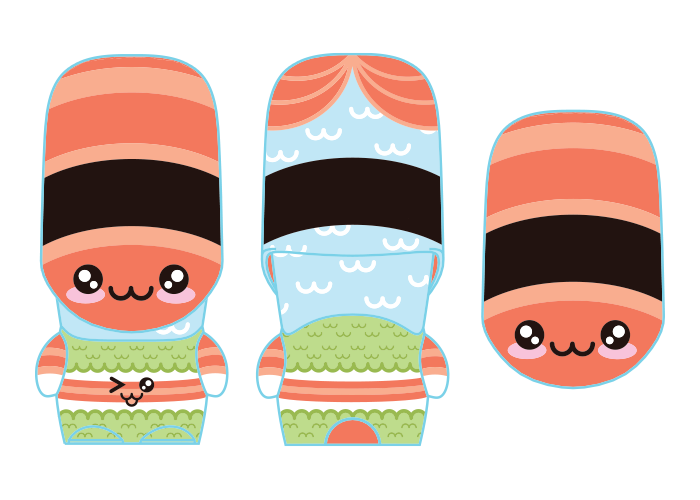 design usb product Character ape wasabi Sushi monkey mimobot toy