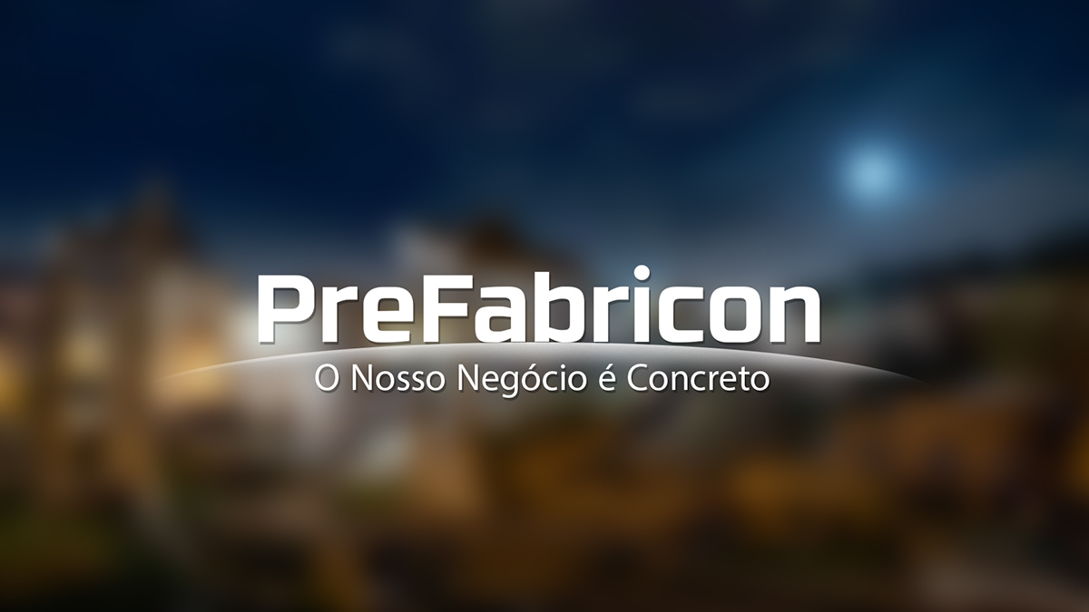 Web logo logotipia Aplicabalidade PreFabricon CG Multimídia Cicero Felipe Pereira