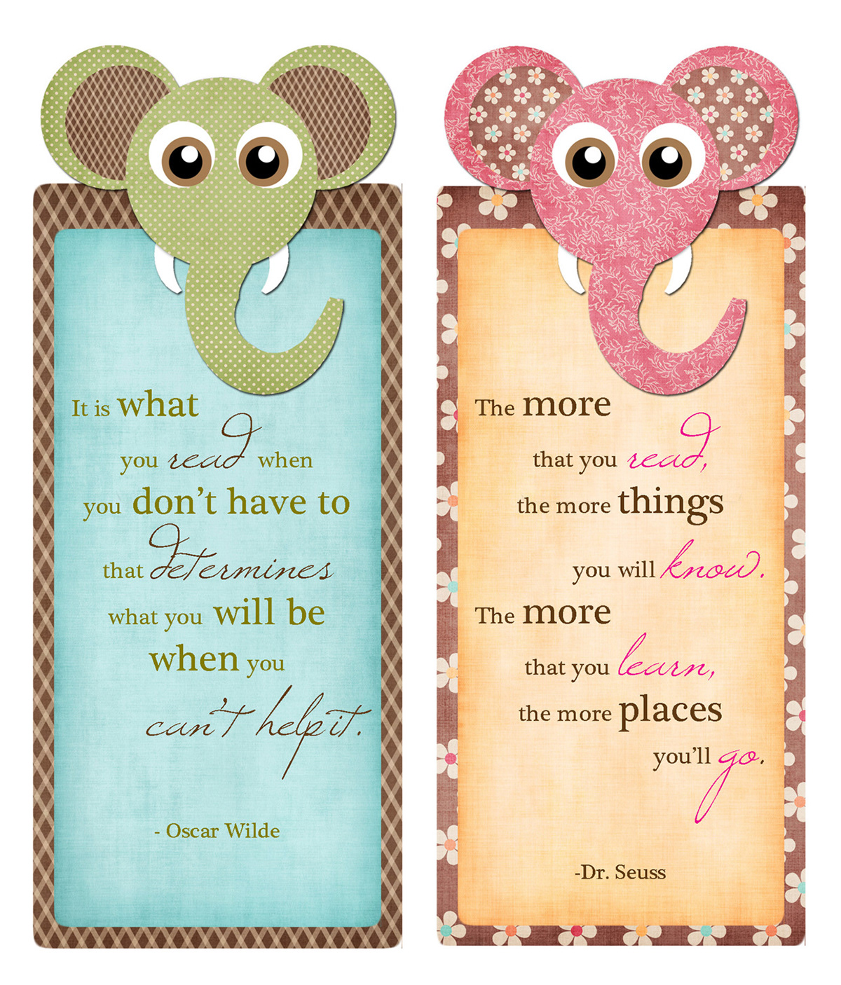nursery rhymes bookmarks