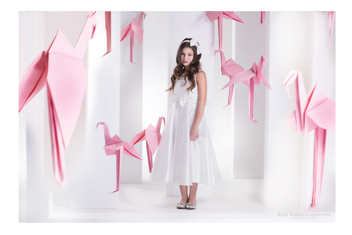 coconudina baby origami  pink White models shooting MUA makeup mood fenicottero flamingo