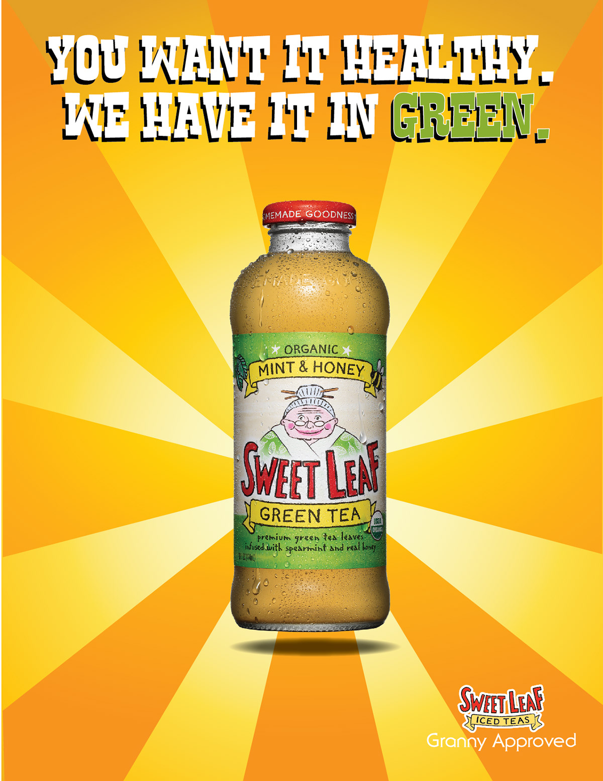 Sweet leaf tea text quote idea everyday daily type bram vanhaeren font poster print t-shirt update creative habbit movie Lyric Lyrics Freelance student Project month Calender journal journey january February march april 2011 2012 May june july august september october November December summer spring autumn winter ads ad campaign ad magazine Records photos photographys tea beverage drink