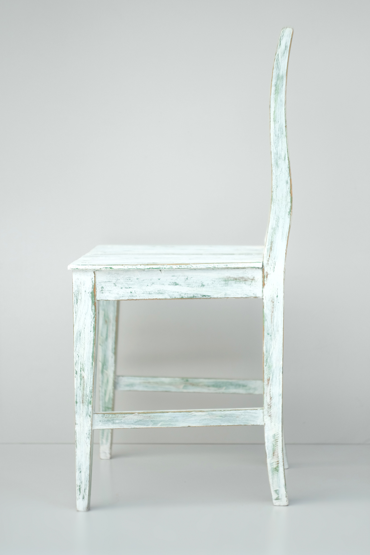 chair White green antique renovation
