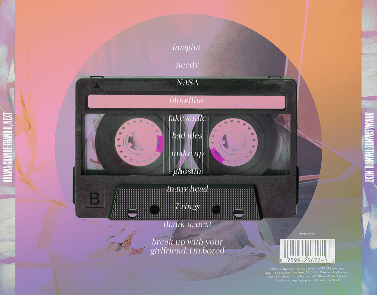 music Packaging art cover artwork cd Album Ariana Grande