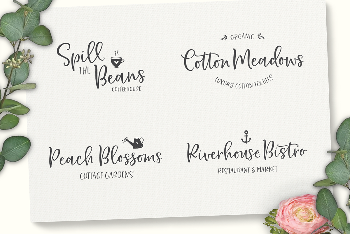 fonts type design lettering handwriting Script typography   font duo