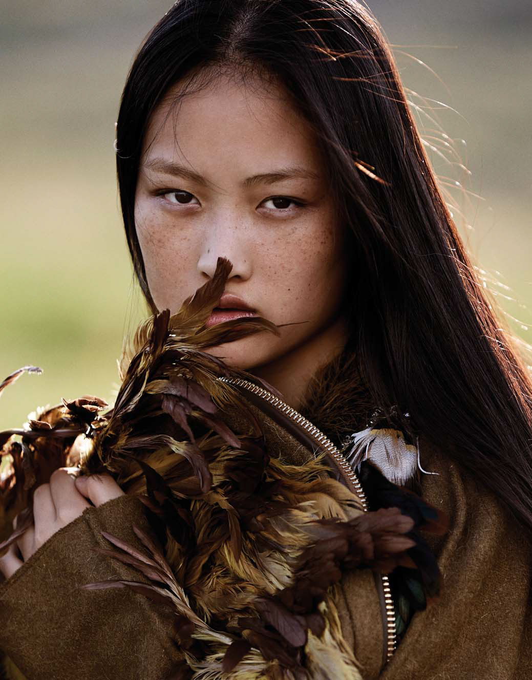 Mongolian girl.