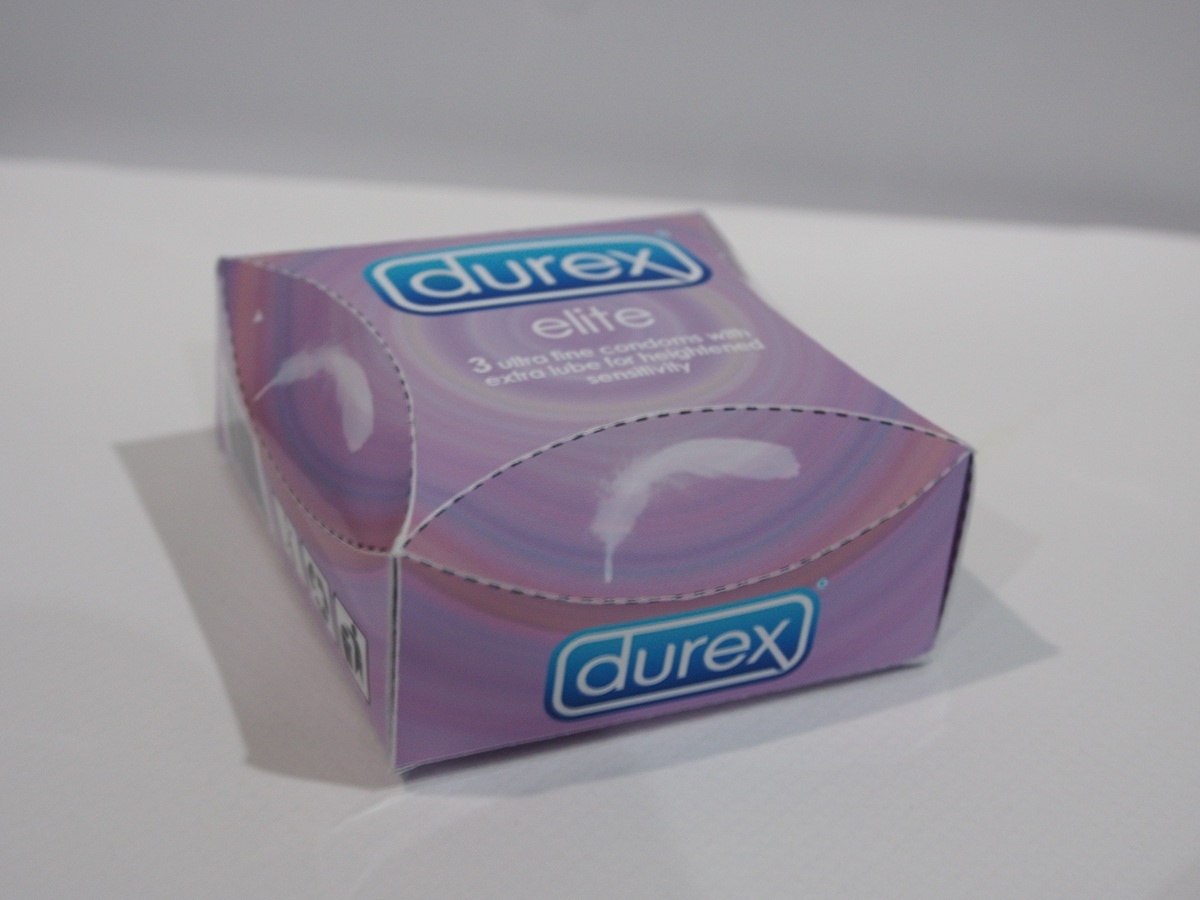 CONDOM feminine sanitary napkin tampon dieline cardstock durex