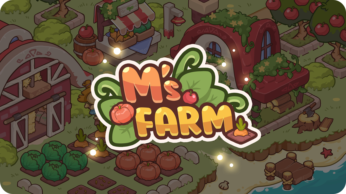 cute Digital Art  farm game gameart gameUI mobile simulation ui design