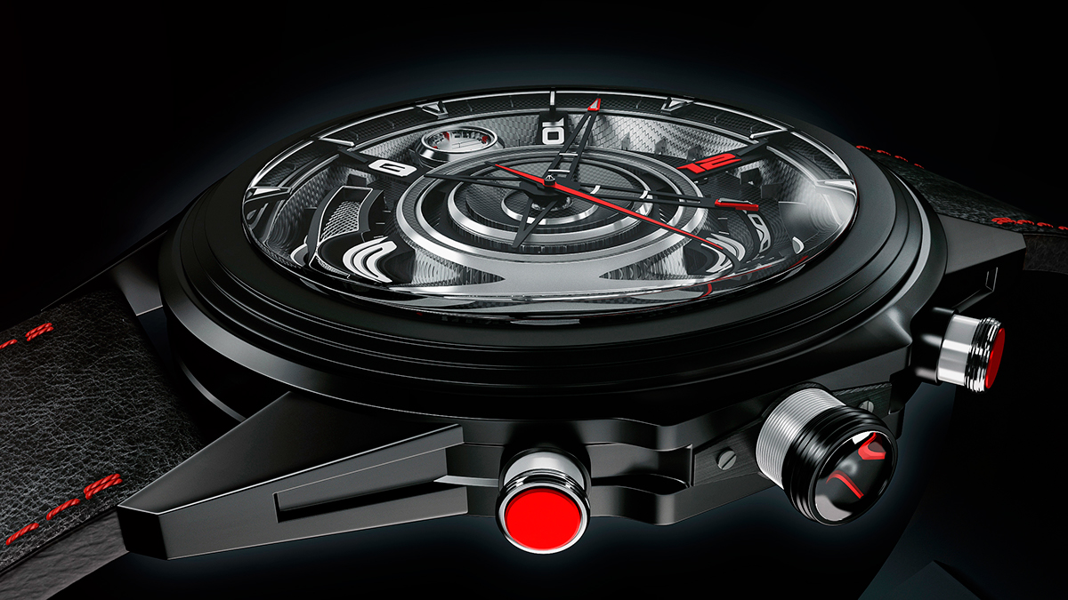watch wristwatch CGI 3D design