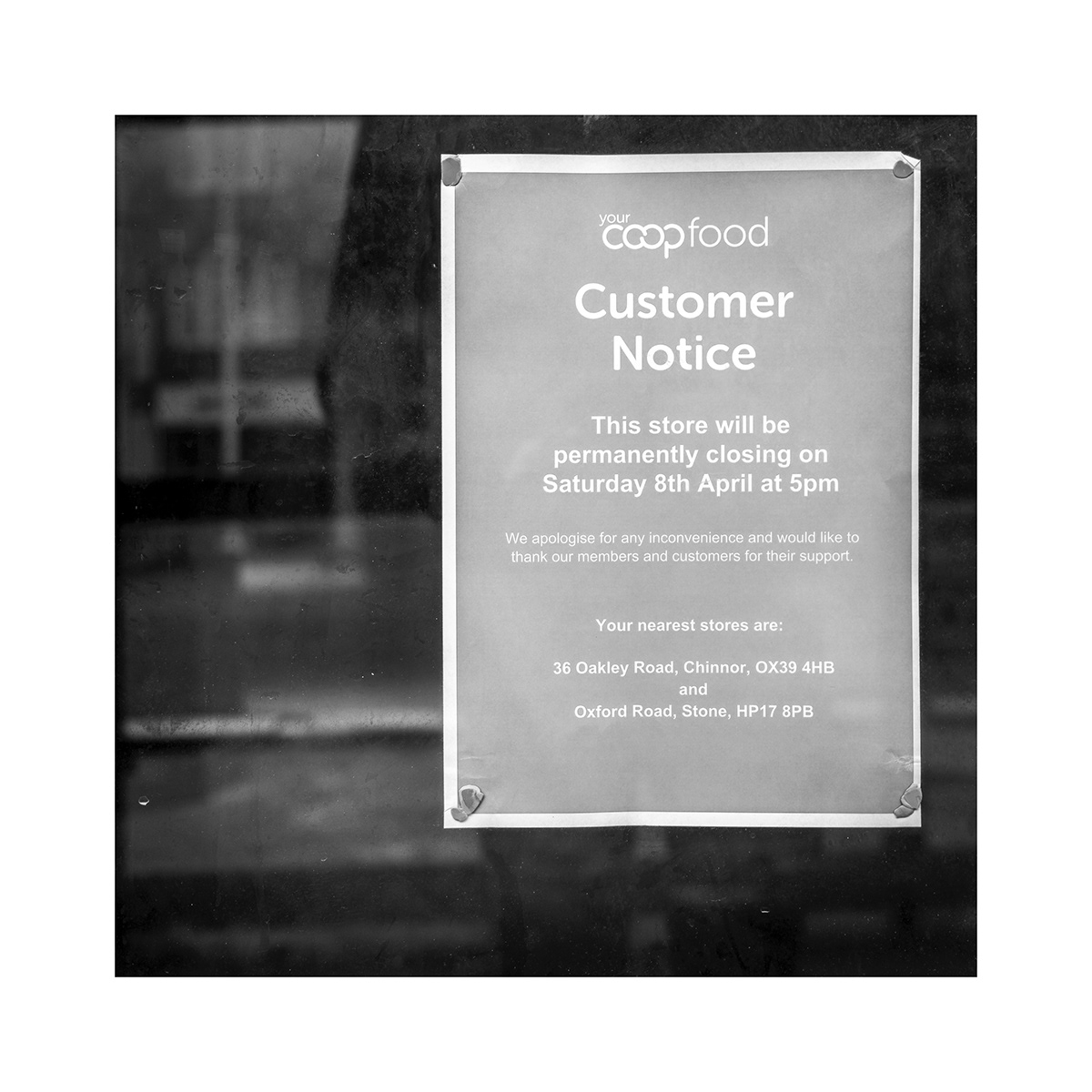 black and white closure empty Financial Crisis high street monochrome Photography  Retail shop United Kingdom