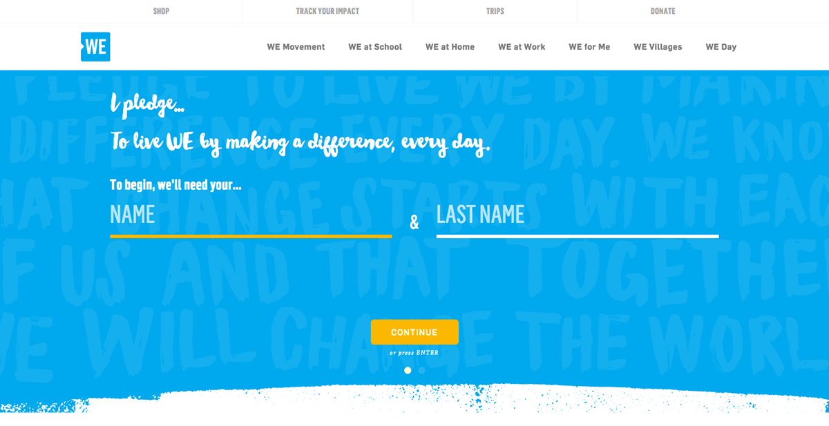 charity Handlettering Global Webdesign layoutdesign