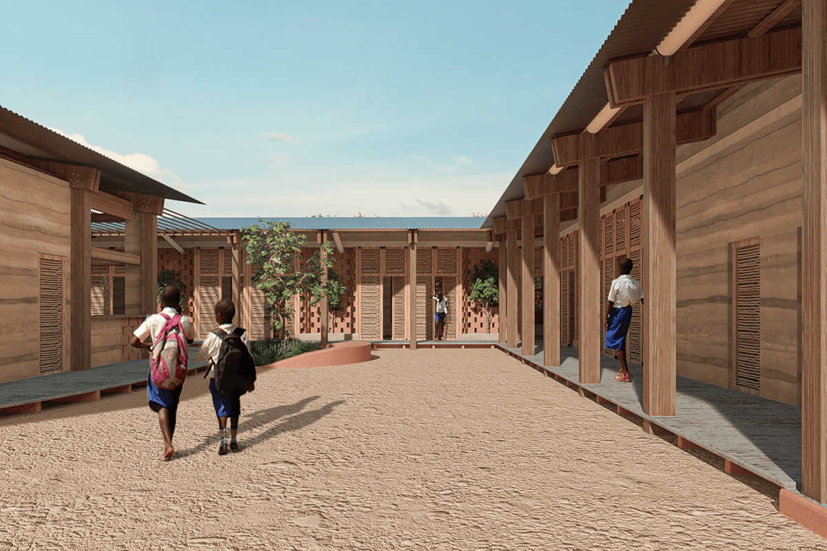 architecture visualization Render 3D archviz Kaira Looro senegal africa Competition school