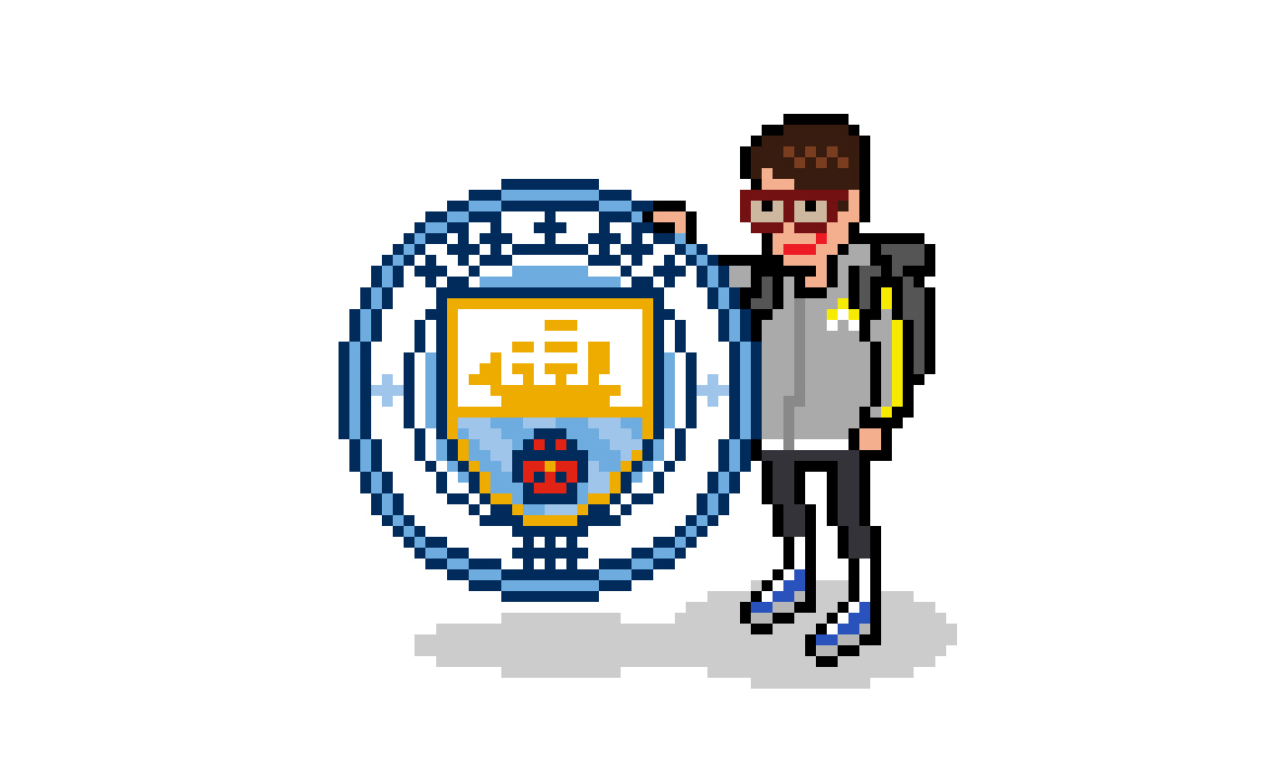 Pixel Art Manchester City