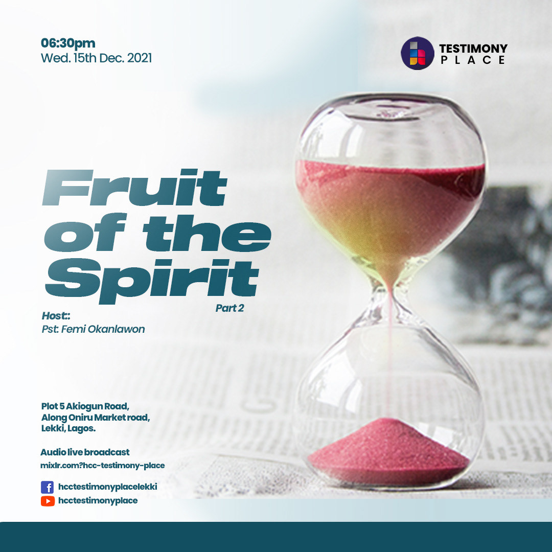 Fruit of the Spirit Flyer