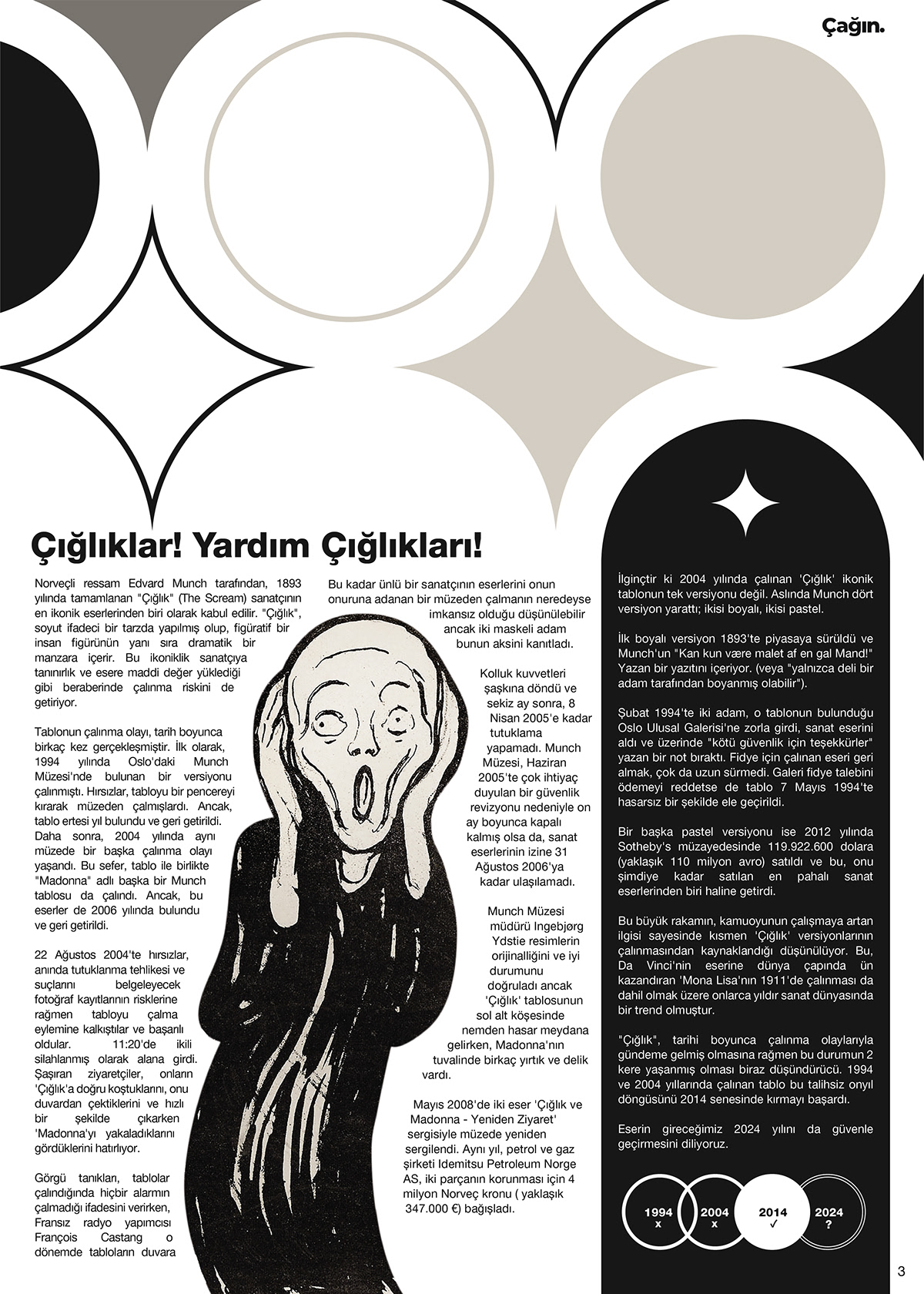 gazete newspaper magazine Dergi student project typography   Art Magazine öğrenci projesi