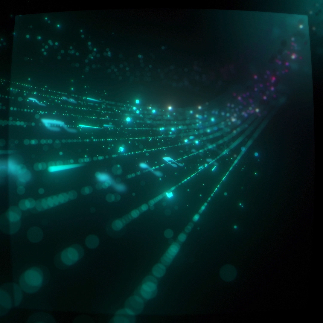 3D abstract after effects melody motion design motion graphics  Particular Synthwave