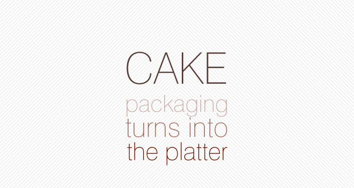 cake packaging  sweeties  package  Packaging  dulce  change  FOOD  origami  craft Student's project  school project