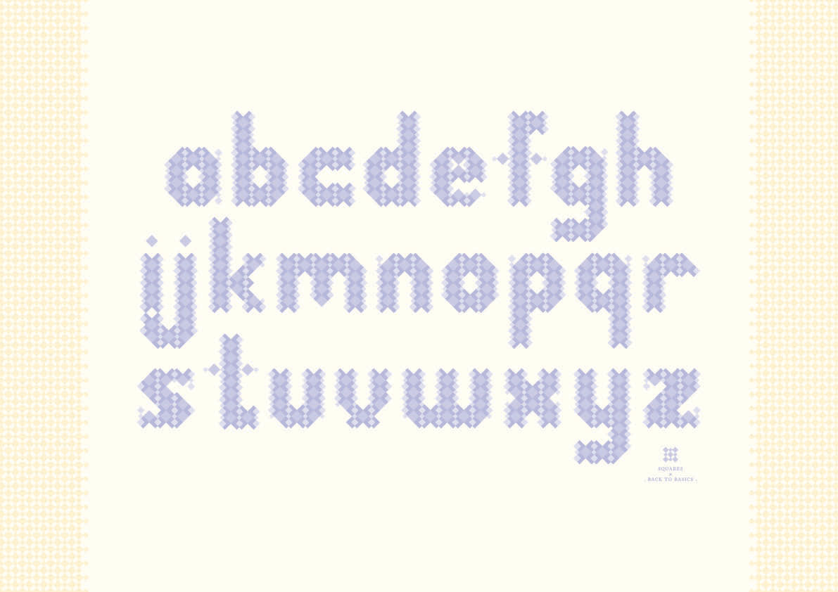 pattern shape alphabet
