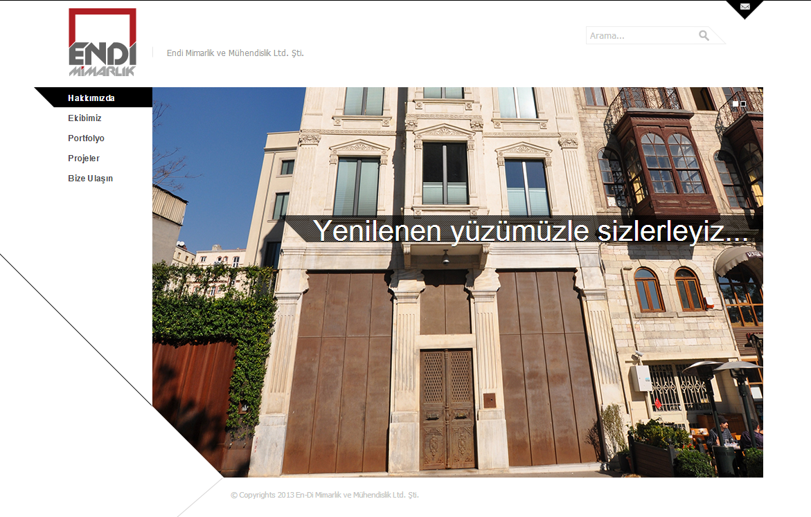 Endi Architecture Website