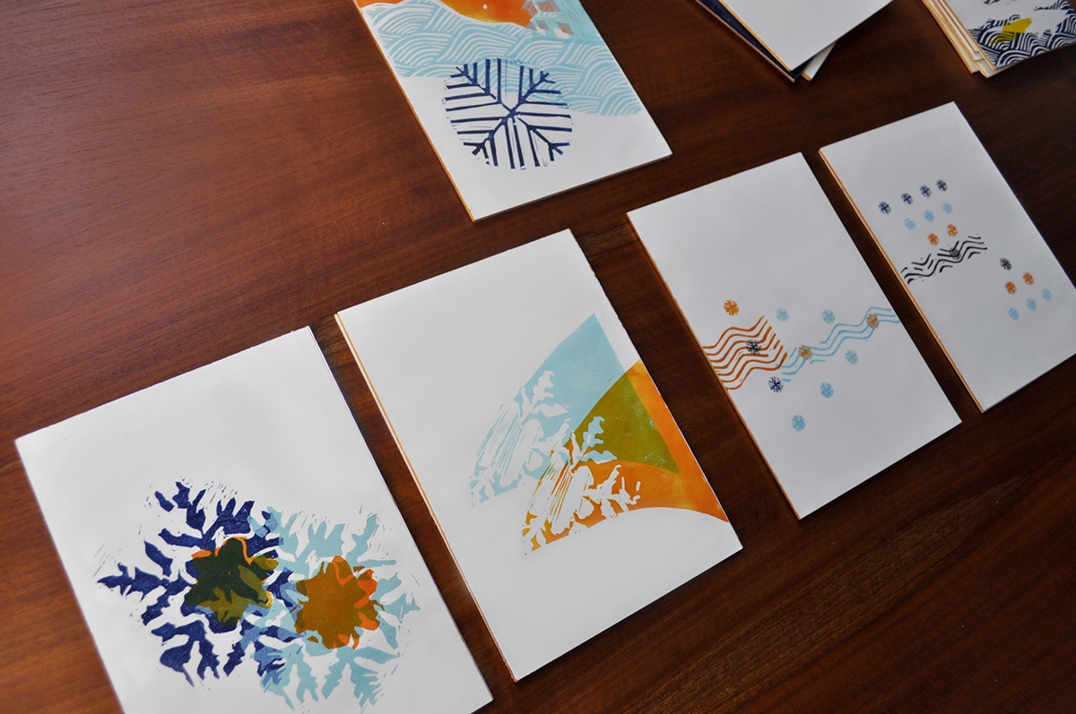 ilustracion diseño gráfico grabado xilografia florencia suárez alan suárez f/a fbarraa diseño multidisciplinario cartas set colección