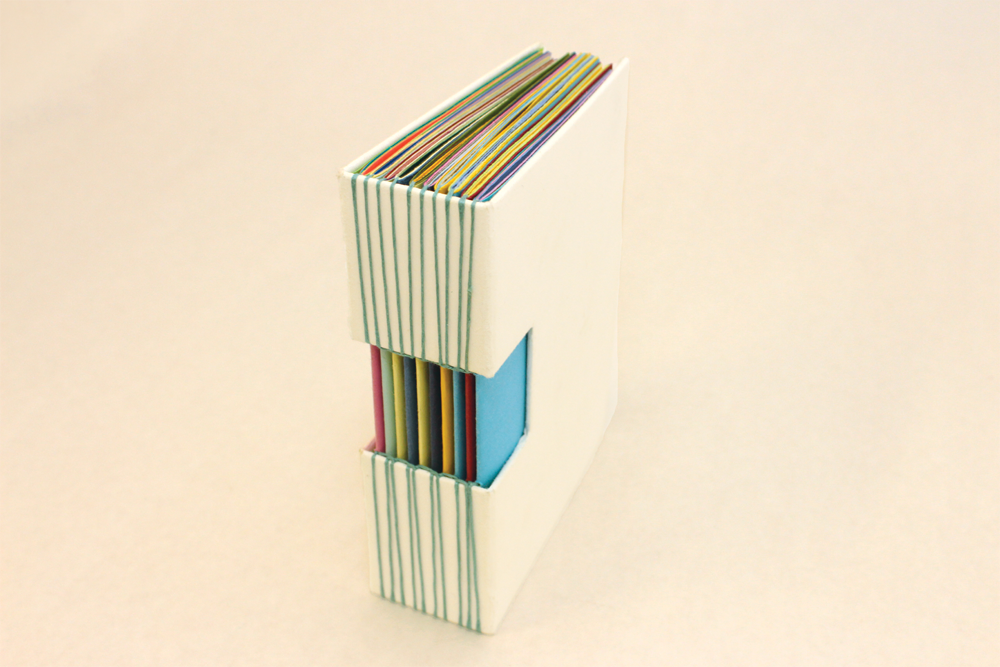 Book Arts Book Binding color interaction color
