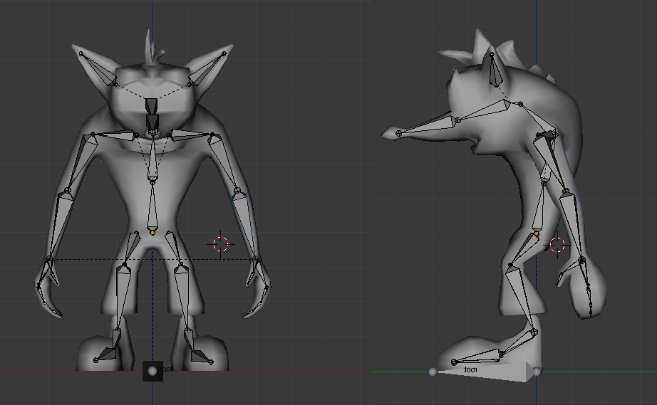 crash bandicoot 3d animation 3d character modelling rigging texturing Level Design