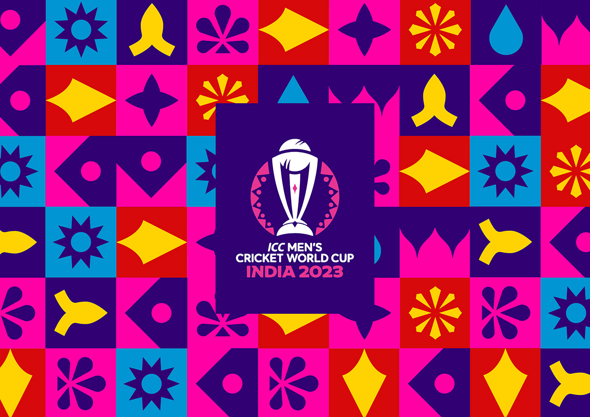 India icc world cup sports Cricket Sports Design brand identity Advertising  visual identity