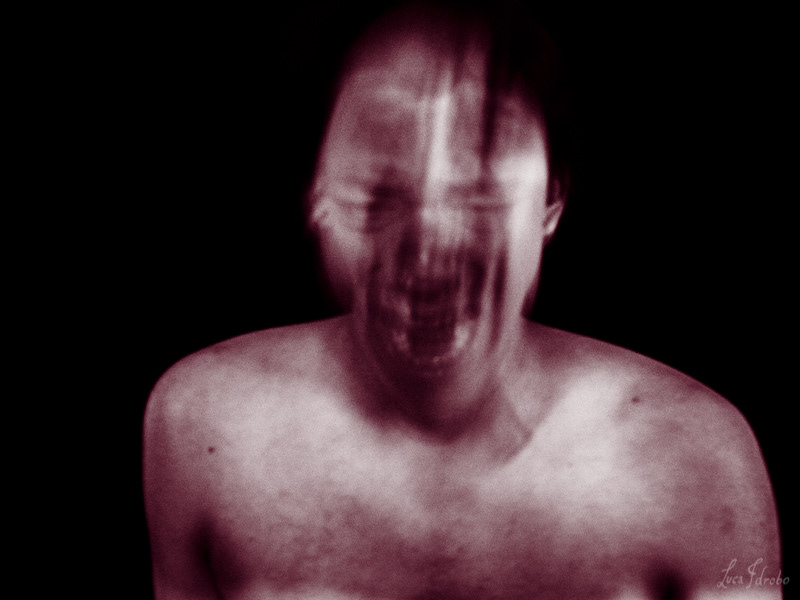deformation self-portrait long-exposure Francis Bacon
