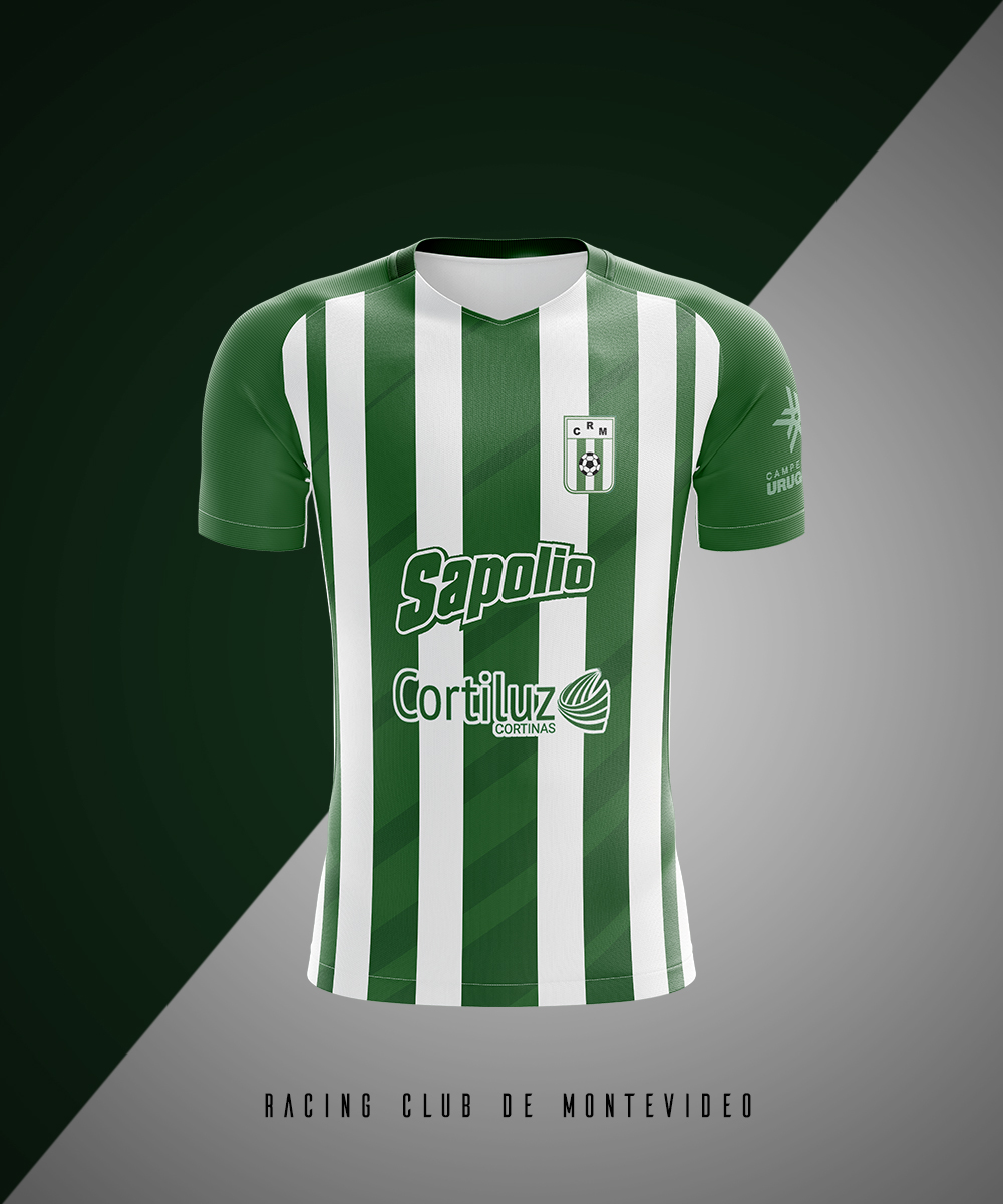 soccer jersey design uruguay peñarol nacional redesign football pattern team