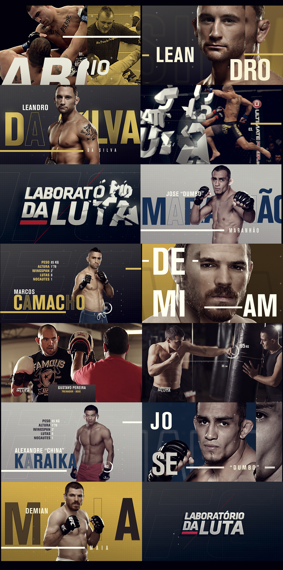 UFC laboratorio DA luta fight Brazil ESPN