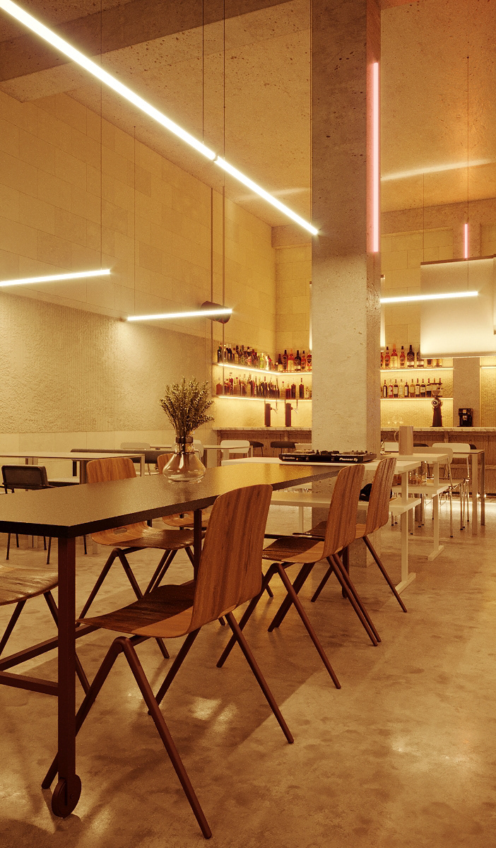 3ds max architecture interior design  Bar Design Cafe bar design Minimalism