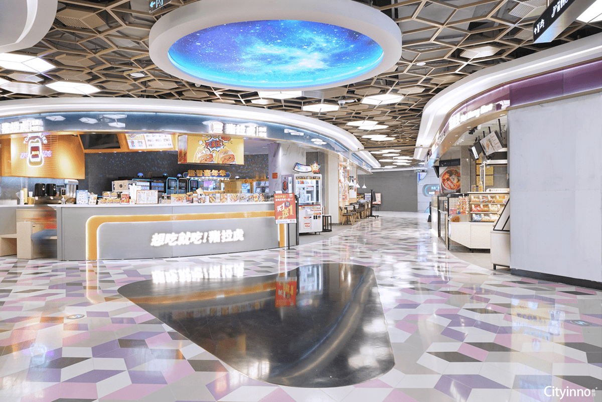 food court shopping mall 改造 美食街 购物中心