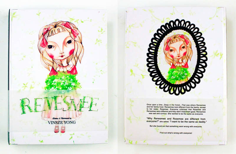 Adobe Portfolio Renesmee children Picture book children's book illustration