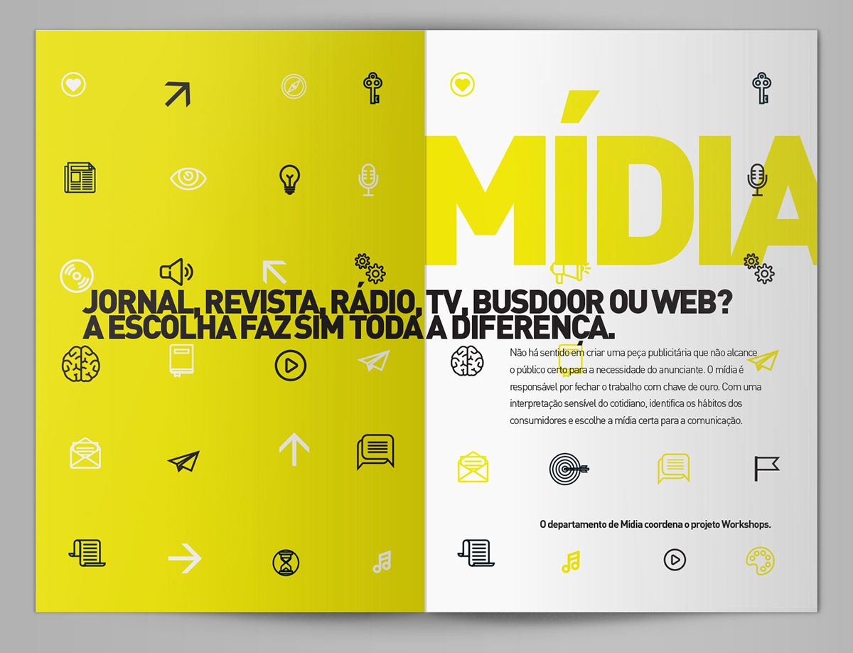book editorial magazine publicidade crispimmaisveiga boas-vindas yellow