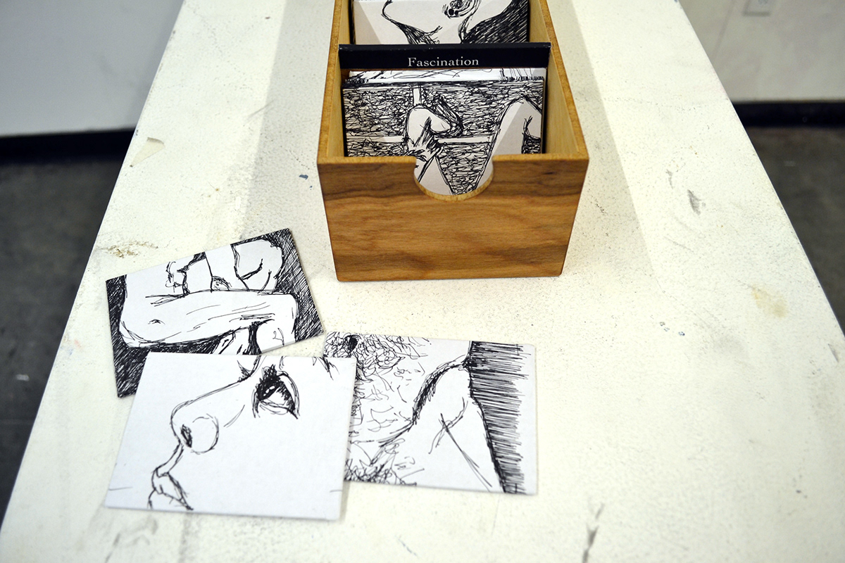 woodworking box drawer Filing Cabinet drawings Memory Fascination Craving pain nostalgia