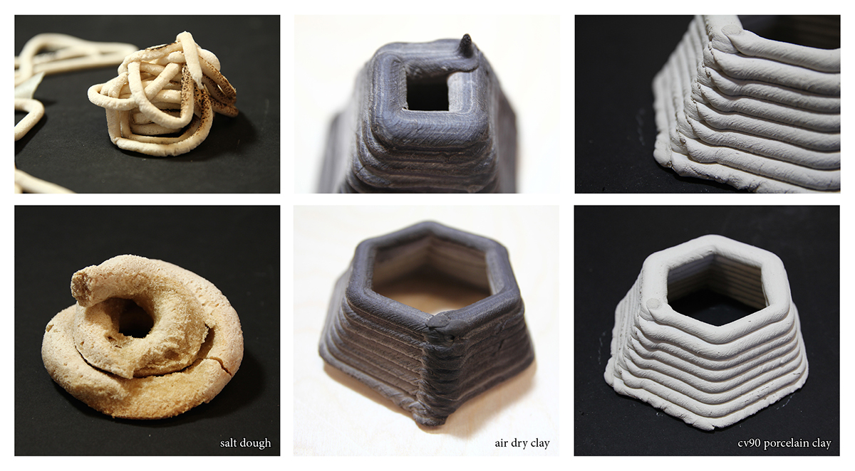 additivemanufacturing 3dprinting ceramics  risd clay facade robotics