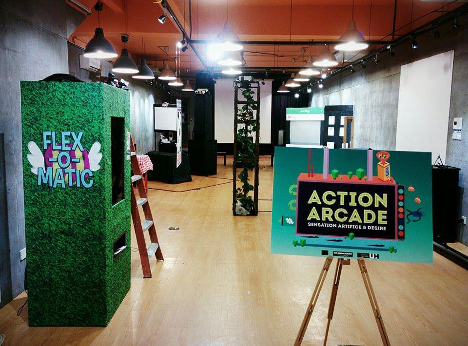 interactive installation happy action arcade Fun excitement Games enjoyment