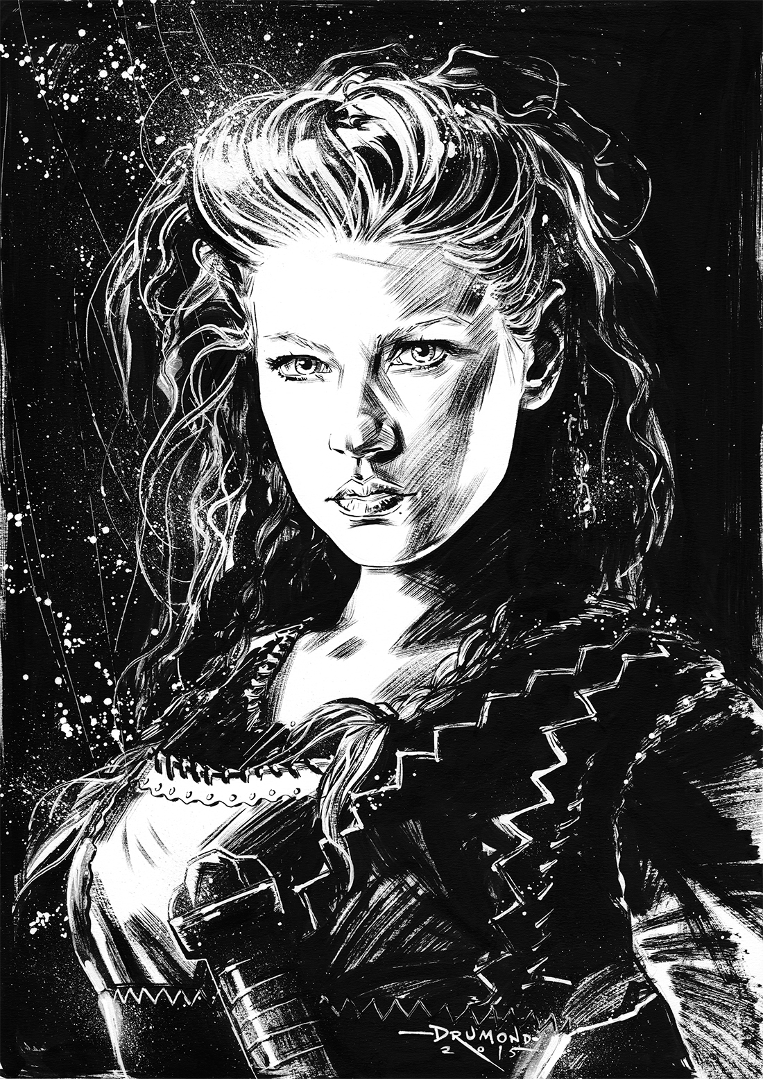 tv television portraits ink hbo Netflix Sci Fi Showtime FOX Game of Thrones
